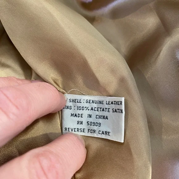 Preston & York Lg Genuine Suede Western/ Rockabilly Jacket Blazer Tan Whipstitch - Picture 13 of 14